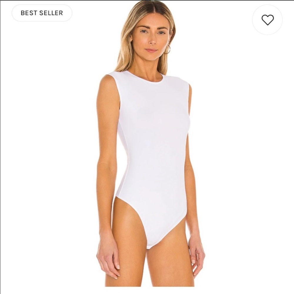 NWOT Alix NYC Lenox White Bodysuit